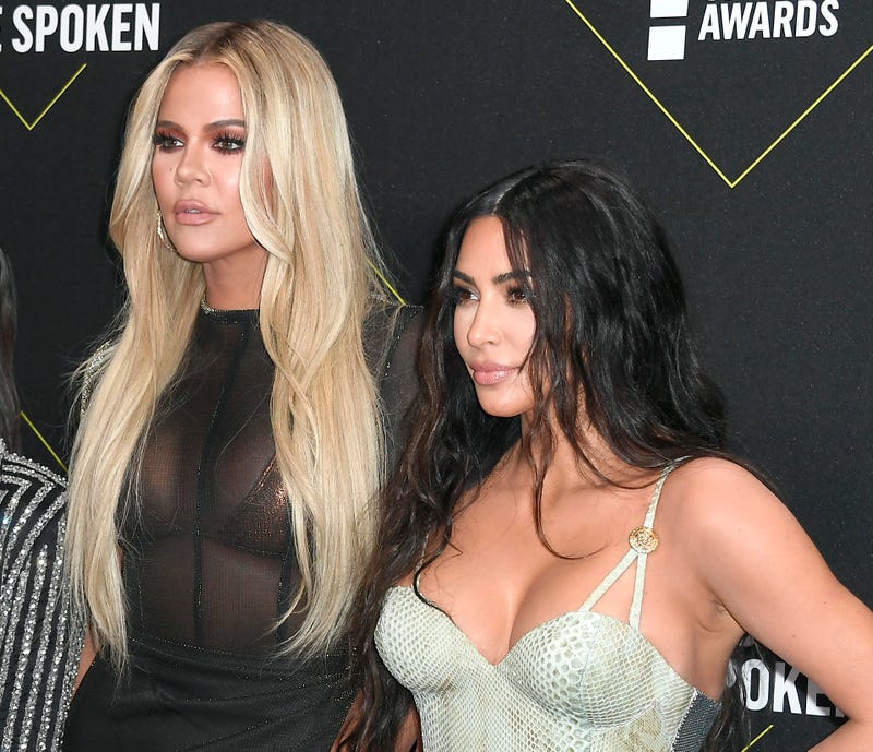 Khloe and Kim Kardashian