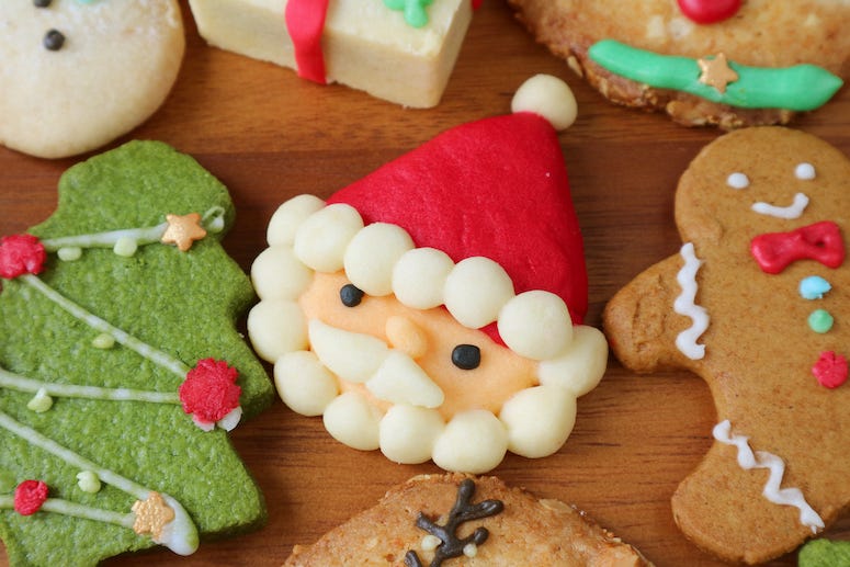 Santa Cookies, Christmas Cookies