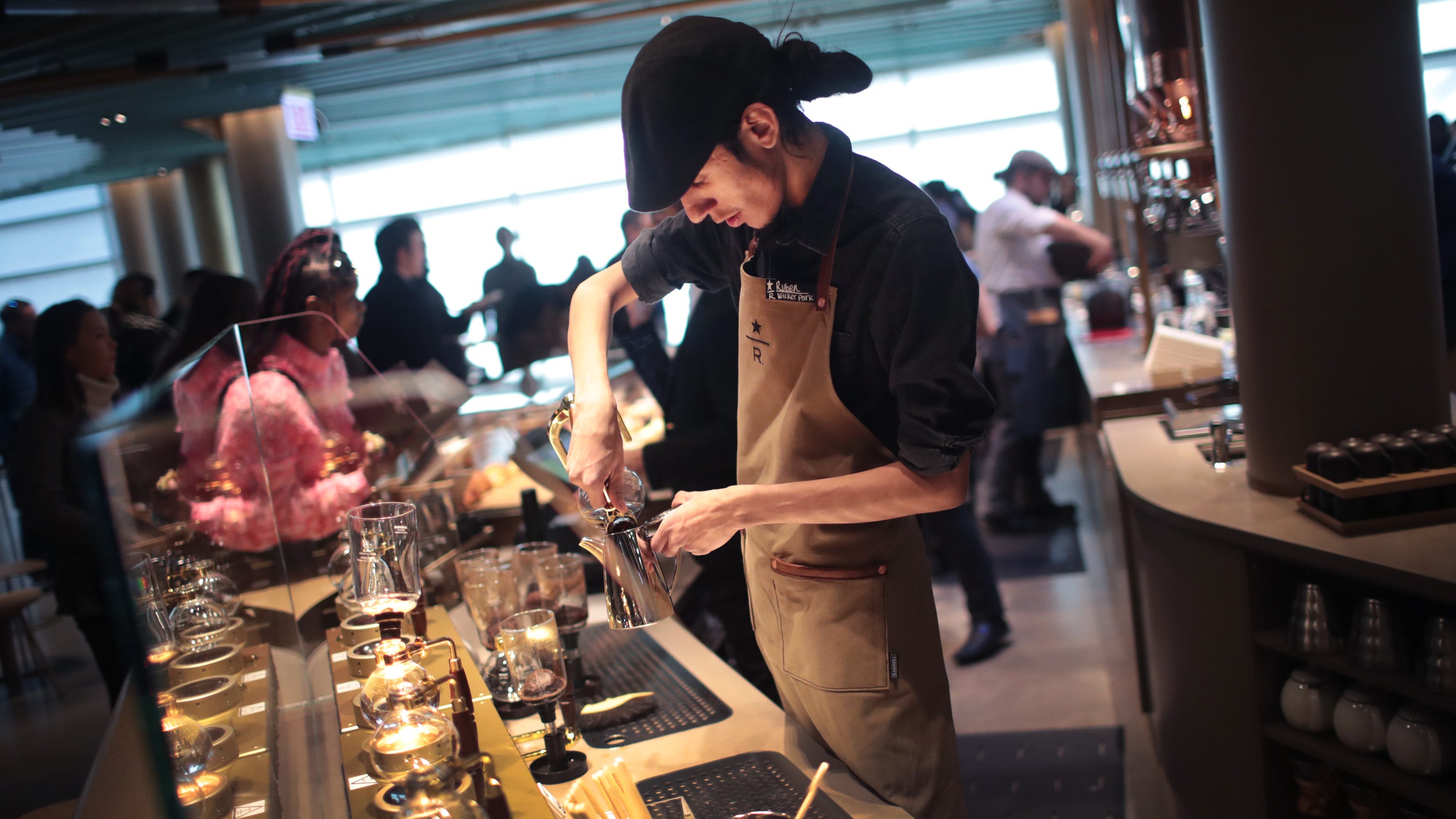 Workers at world's largest Starbucks reject bid to unionize