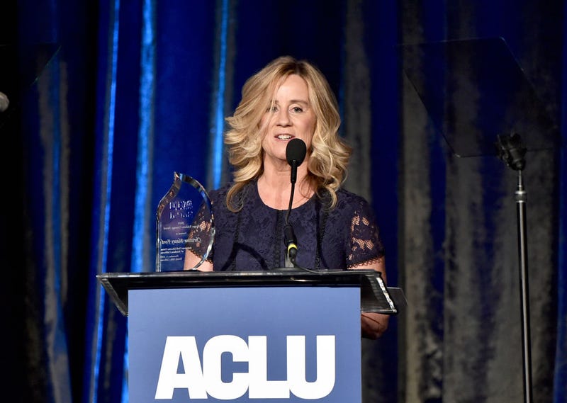 Dr. Christine Blasey Ford speaks onstage during ACLU SoCal's Annual Bill of Rights dinner at the Beverly Wilshire Four Seasons Hotel on November 17, 2019 in Beverly Hills, California.