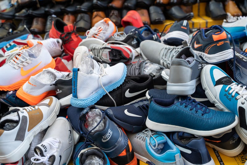Fake designer shoes