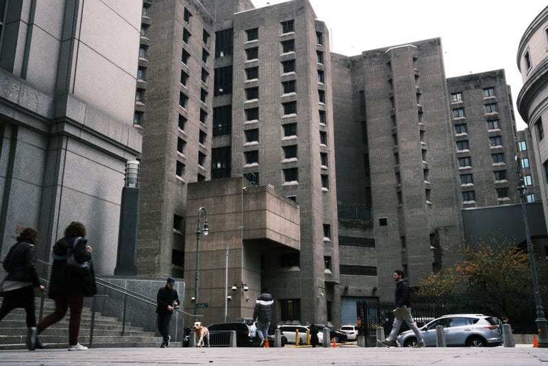 The Metropolitan Correctional Center, which is operated by the Federal Bureau of Prisons, stands in lower Manhattan on November 19, 2019 in New York City.