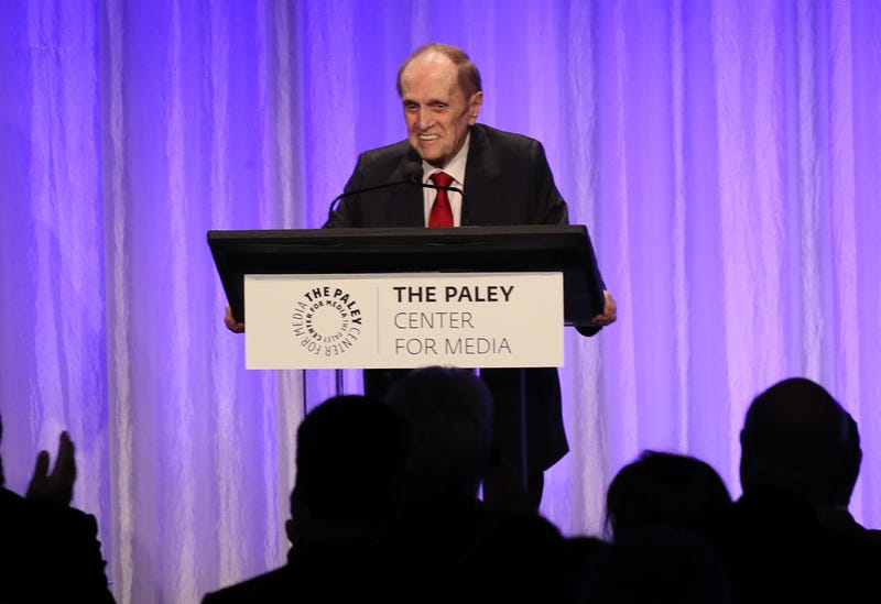 Bob Newhart appears on stage at The Paley Honors: A Special Tribute To Television's Comedy Legends at the Beverly Wilshire Four Seasons Hotel on November 21, 2019 in Beverly Hills, California