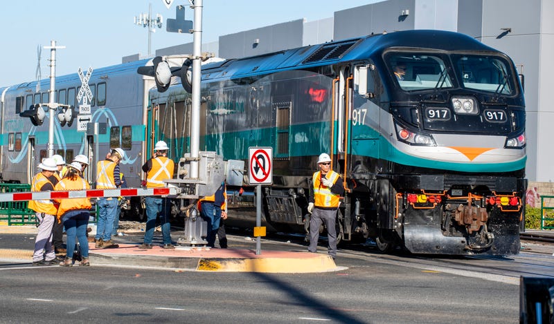 Metrolink passenger train
