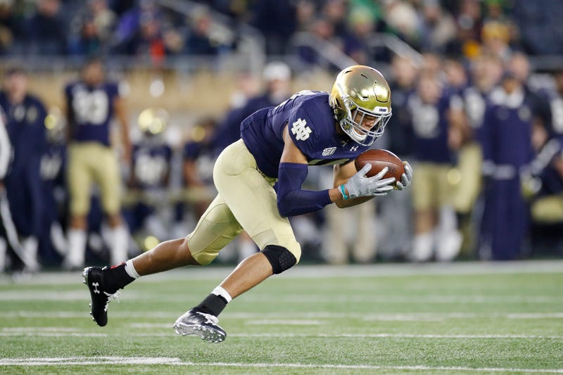 Notre Dame safety Kyle Hamilton