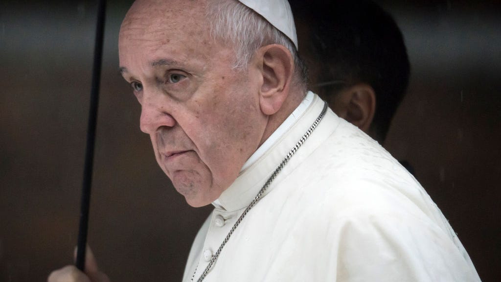 Pope says it's time for the US to act on guns
