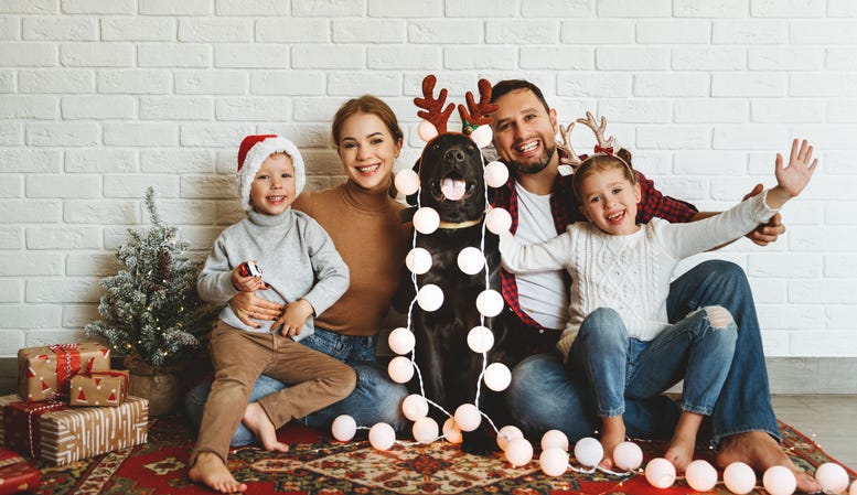 Family Christmas Card Photo
