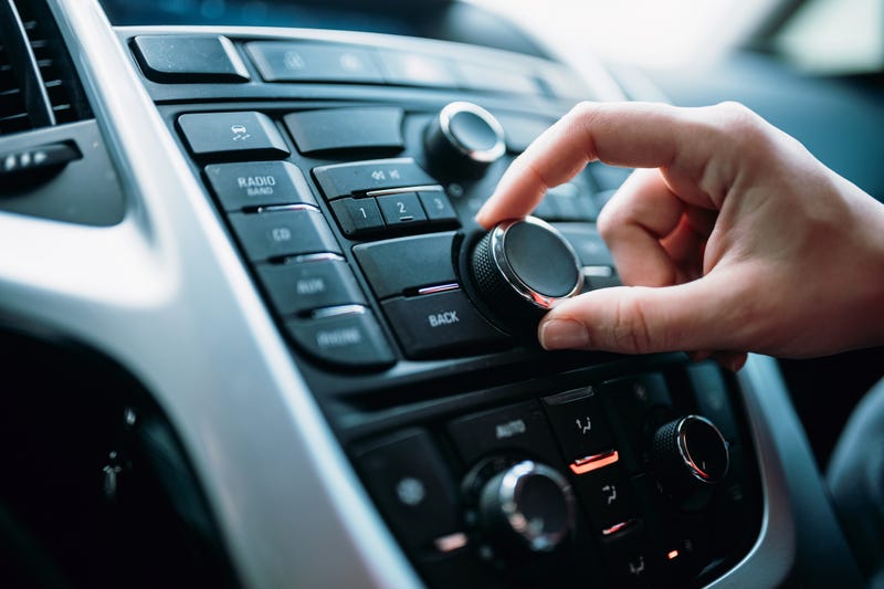 Car radio. 