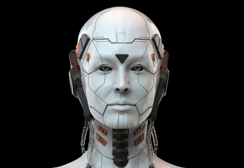 Robot stock photo.