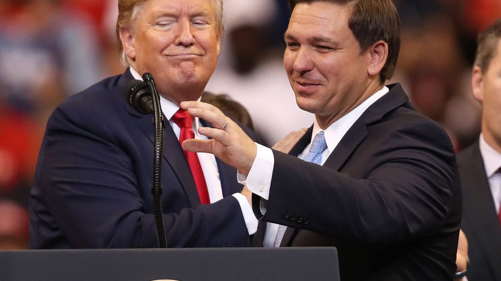 Trump says DeSantis 'wouldn't be governor if it wasn't for me'