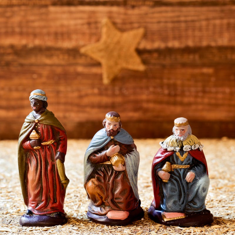figurinas de los tres reyes magos