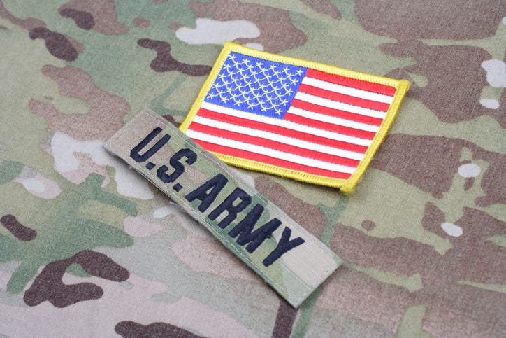 US Army uniform patch
