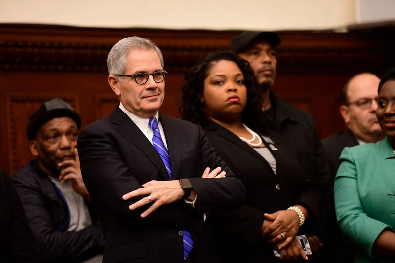 Philadelphia District Attorney Larry Krasner