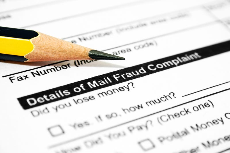 Mail fraud.