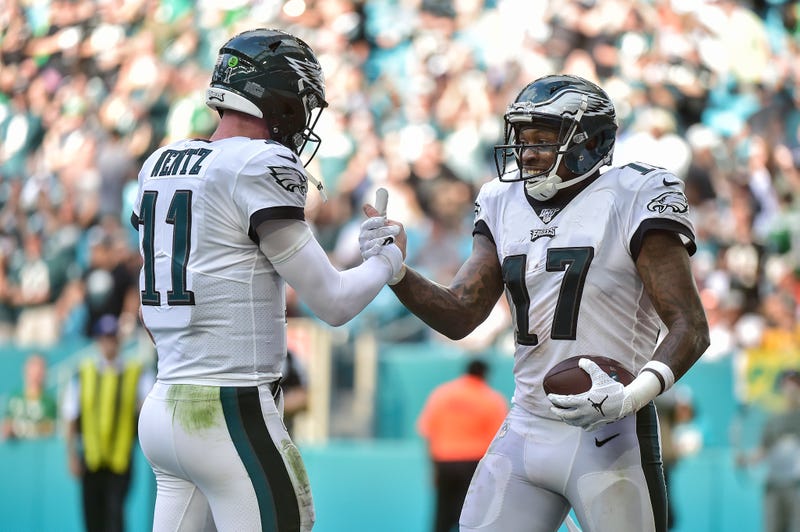 Carson Wentz and Alshon Jeffery