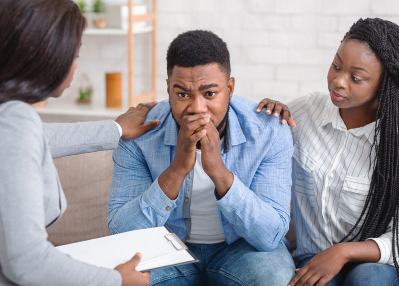 Man seeks help from experiencing a traumatic moment
