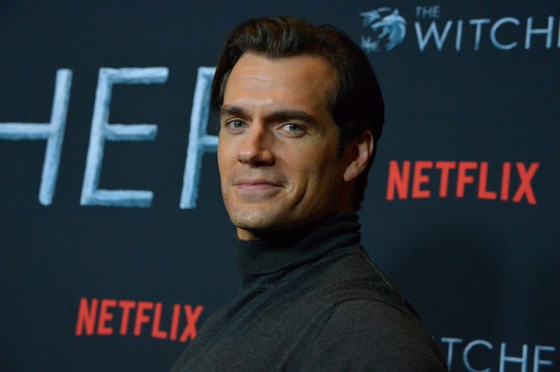 A closeup of Henry Cavill