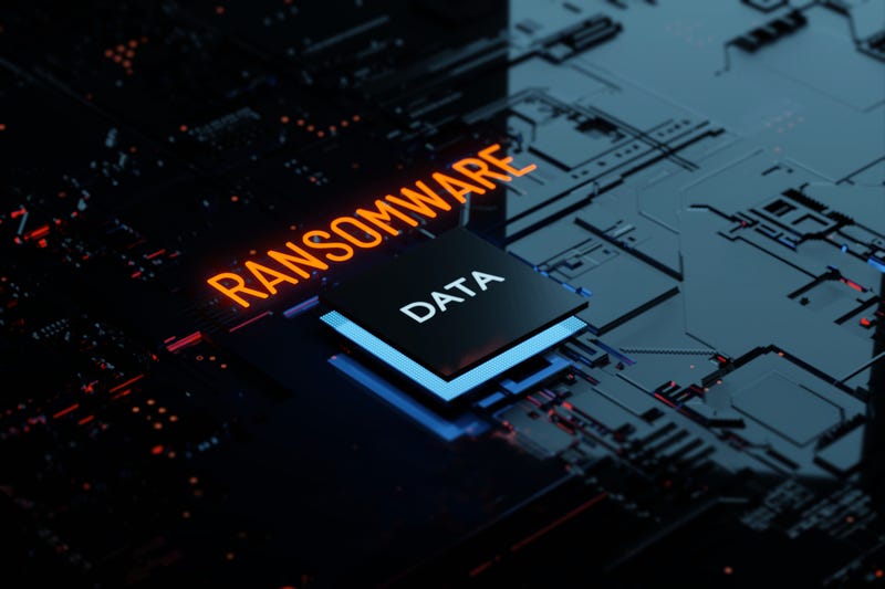 Ransomware stock photo. 