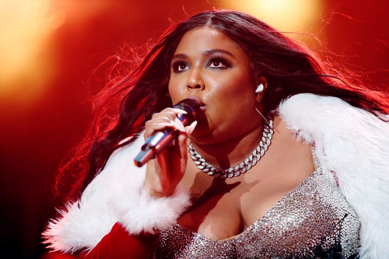 Lizzo performs onstage at the Forum on December 6, 2019 in Los Angeles, California.