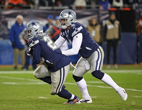 Dak Prescott and Ezekiel Elliott 