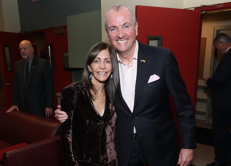 New Jersey First Lady Tammy Murphy, Gov. Phil Murphy in 2019.