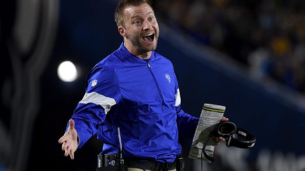 Sean McVay once won Georgia High School Player of the Year – over Calvin Johnson