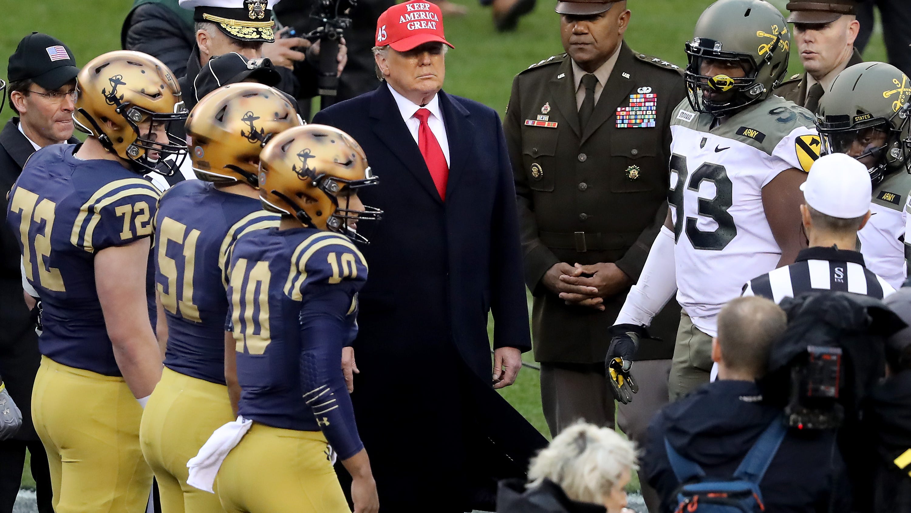 Trump Weighs In on College Football with Season in Jeopardy