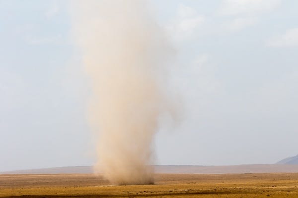 A dust devil
