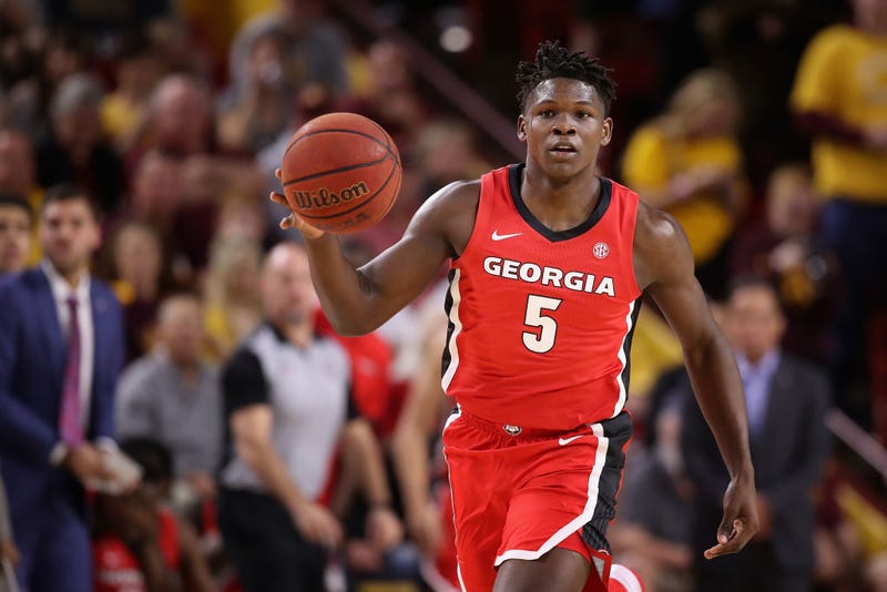 Georgia's Anthony Edwards was the first overall pick in the 2020 NBA Draft.
