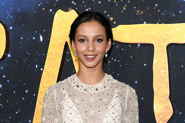 Francesca Hayward at the 'CATS' premiere