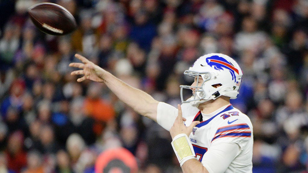 Zack Moss: Josh Allen can throw a football 100-plus yards