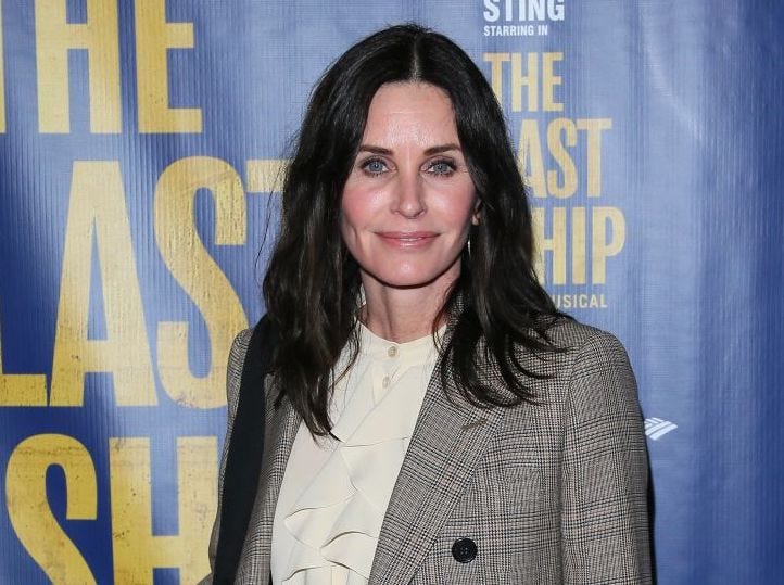 Courteney Cox attends the The Last Ship Opening Night Performance on January 22, 2020 in Los Angeles, California