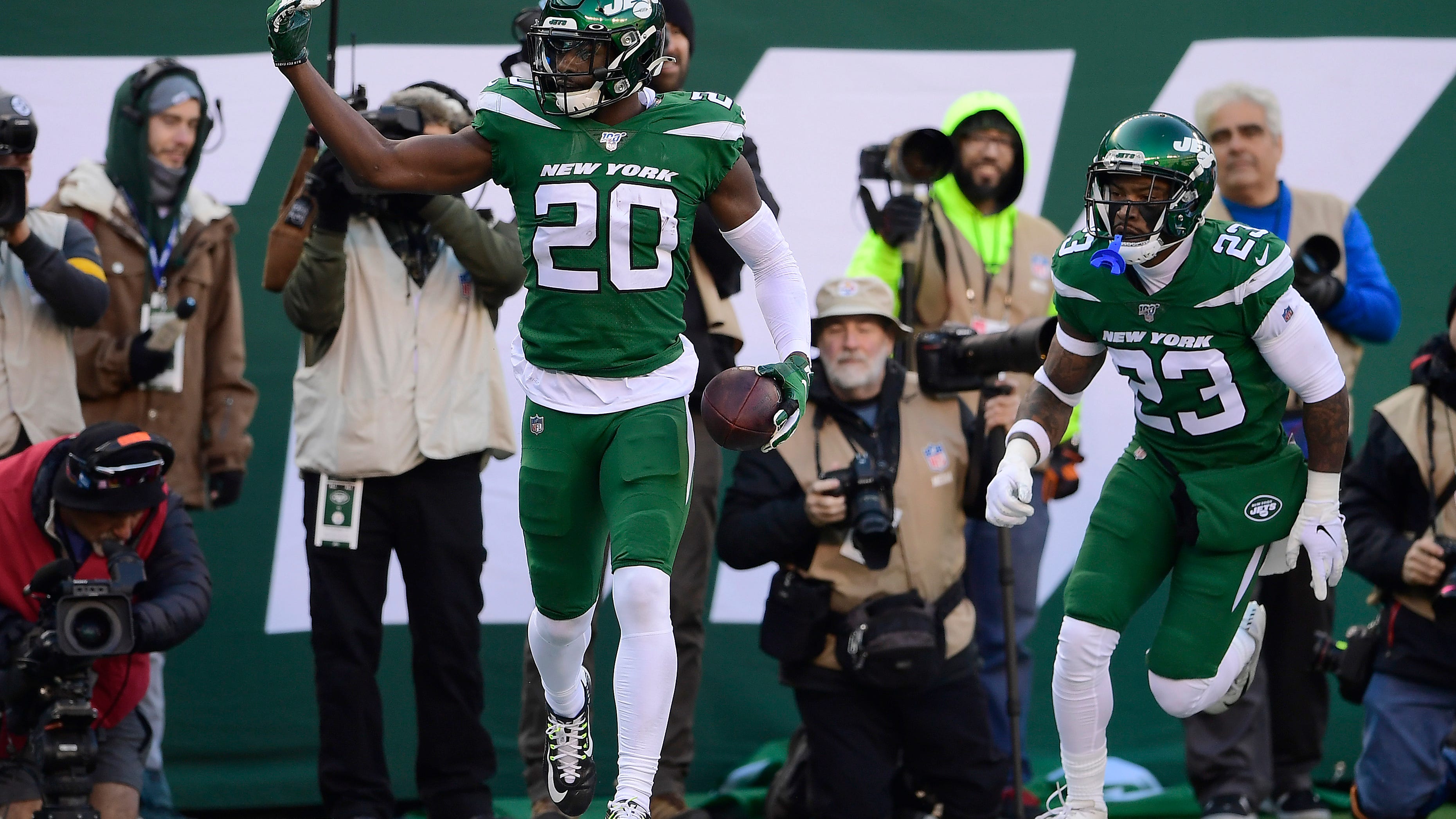 Marcus Maye looking forward to facing old mates Sam Darnold, Robby Anderson Week 1