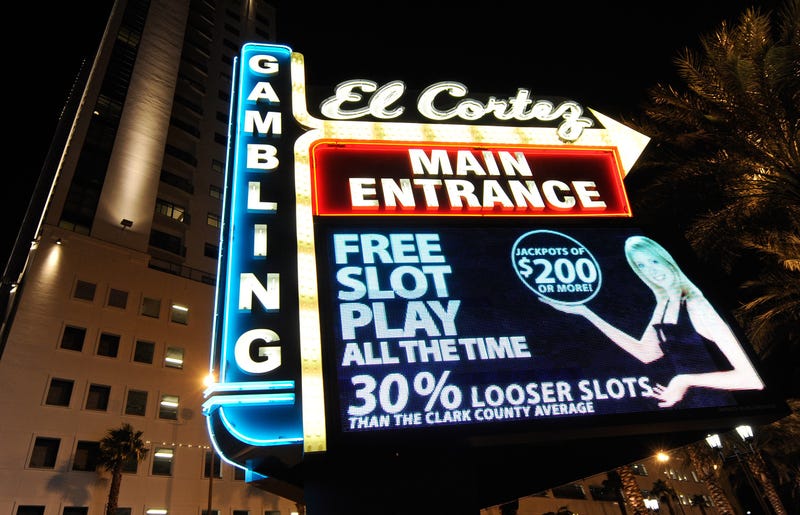 A general view of the marquee at the El Cortez Hotel & Casino July 19, 2011 in Las Vegas, Nevada.