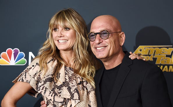 Howie Mandel, Heidi Klum