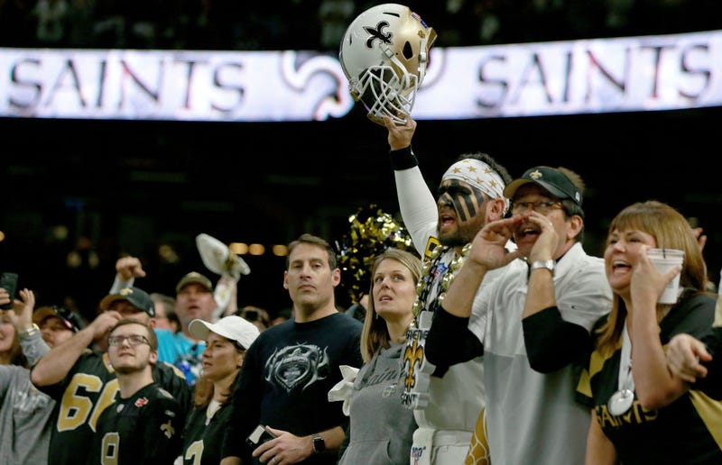 Saints fans