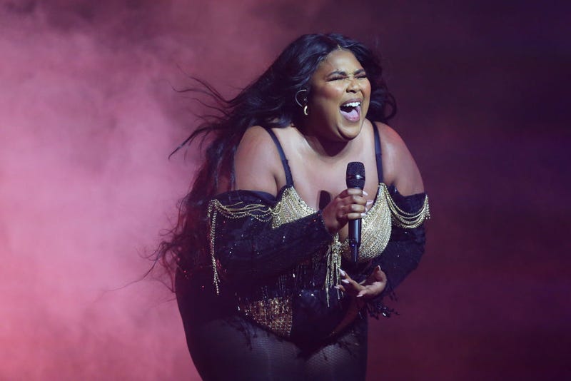 Lizzo performs at Sydney Opera House on January 06, 2020 in Sydney, Australia. 