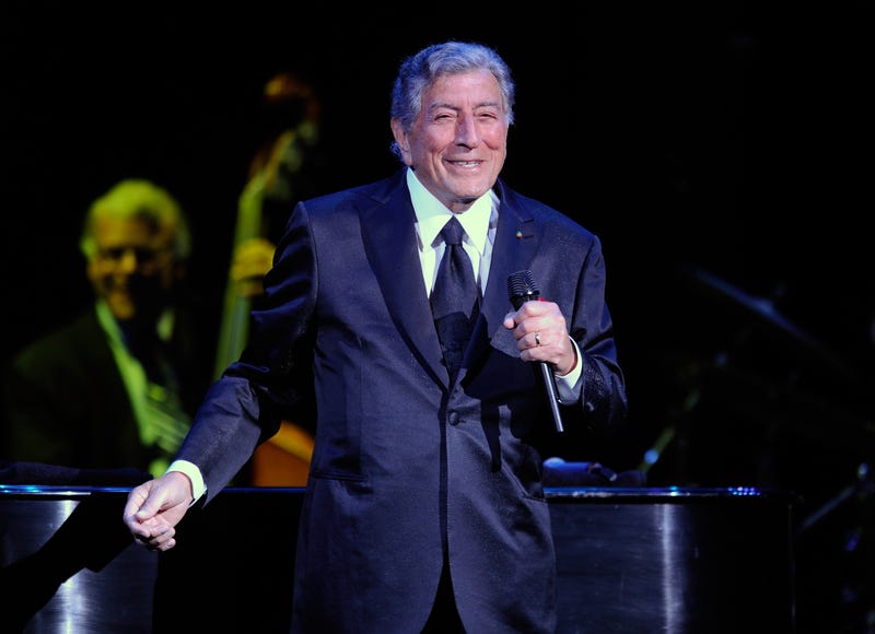 Singer Tony Bennett performs at The Pearl concert theater at the Palms Casino Resort July 24, 2011 in Las Vegas, Nevada