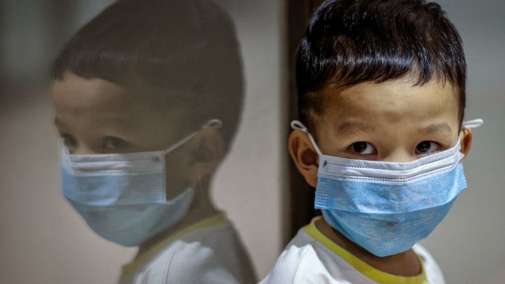 Could wearing a mask improve your child's cognitive skills?