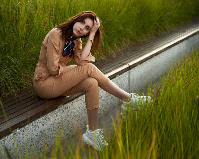 Woman In A Romper