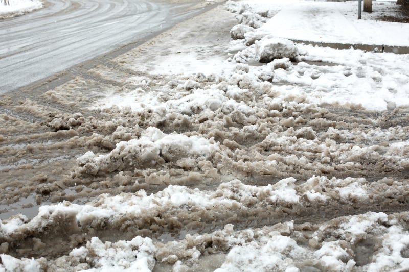 Slush, Snow