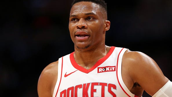 Rockets, Wizards have reportedly discussed deal involving Russell Westbrook, John Wall