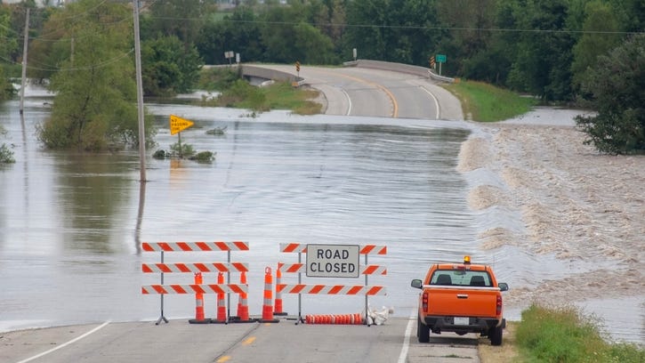 Flash Flood Watch until 7pm, isolated severe storms possible today