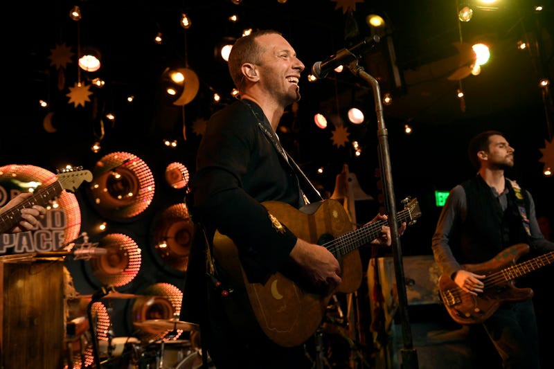 Coldplay Performs at Inaugural RADIO.COM Live Event Series During Grand Opening Of HD Radio Sound Space at Entercom Los Angeles 
