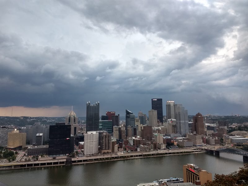 Stormy day in Pittsburgh