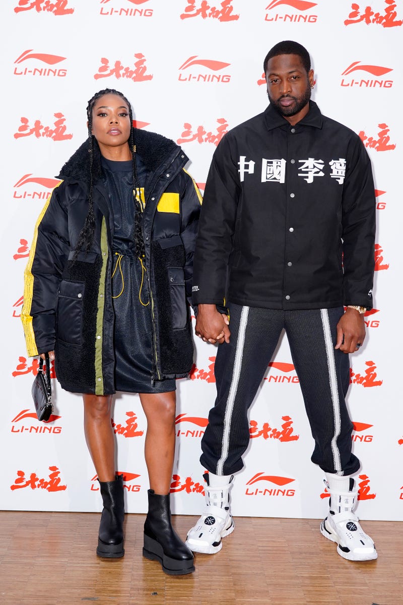 Dwyane Wade and Gabrielle Union
