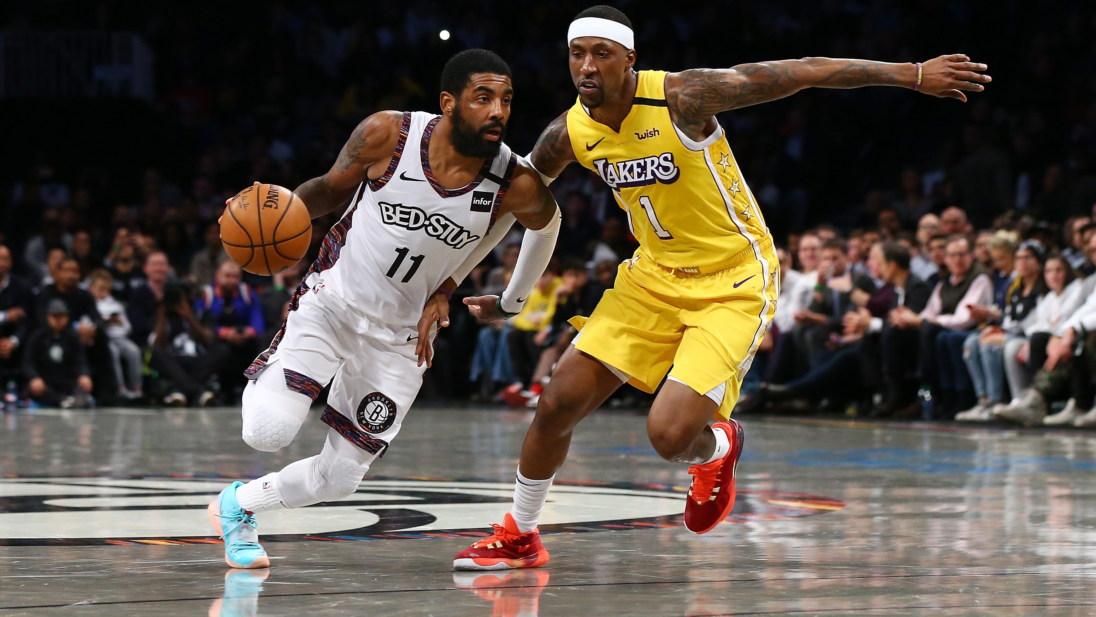 Kyrie Irving telling people he's joining Lakers 'as soon as possible'
