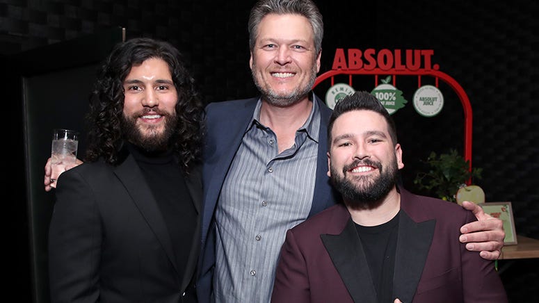 Dan + Shay are joining Blake Shelton on 'The Voice'