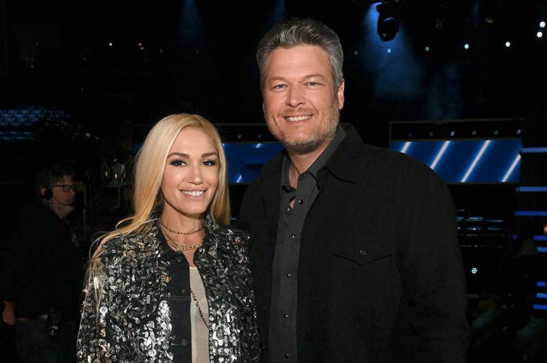 Gwen Stefani and Blake Shelton