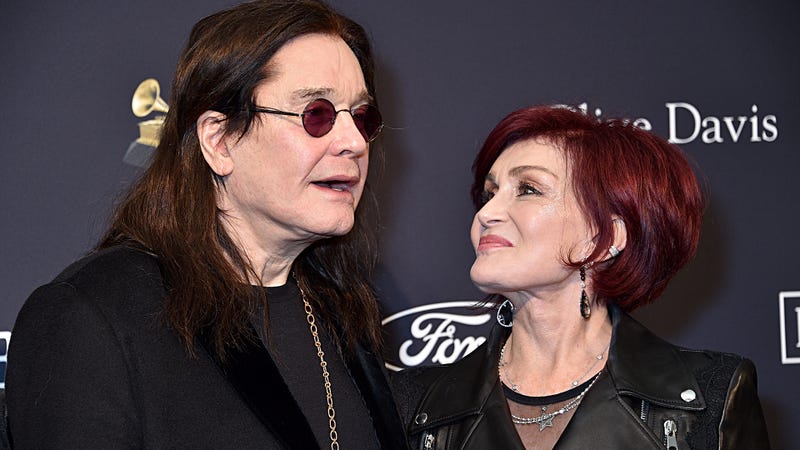 Ozzy Osbourne and Sharon Osbourne